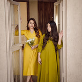 OLIVE GREEN DRESS