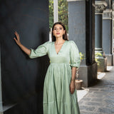 SAGE DRESS