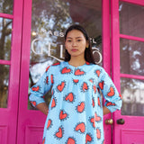 SEA OF HEARTS SHORT KURTI