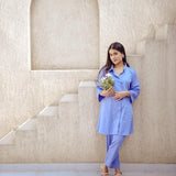 AAURE BLUE CO-ORD