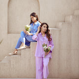 AAURE BLUE CO-ORD
