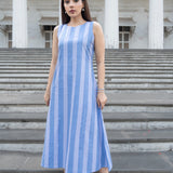 CANDY LINES MAXI DRESS