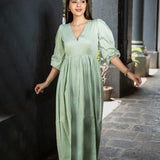 SAGE DRESS