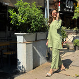 MUTED GREEN CLAUDIA SET