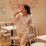 BLUSH STRIPE CO-ORD