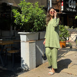 MUTED GREEN CLAUDIA SET