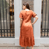 BURNT ORANGE DRESS
