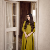 OLIVE GREEN DRESS