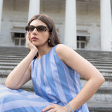 CANDY LINES MAXI DRESS