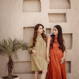 TANGERINE DRESS
