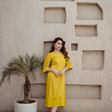 SUNFLOWER YELLOW DRESS