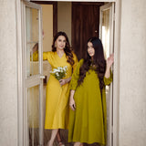 SUNFLOWER YELLOW DRESS