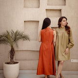 TANGERINE DRESS