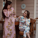 BLOOM STRIPE MAXI DRESS
